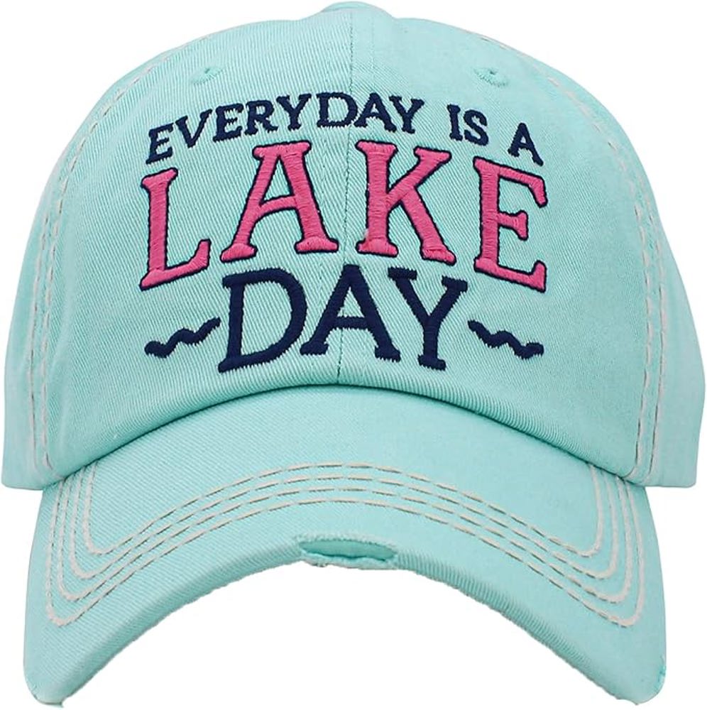 EVERYDAY IS A LAKE DAY HATS