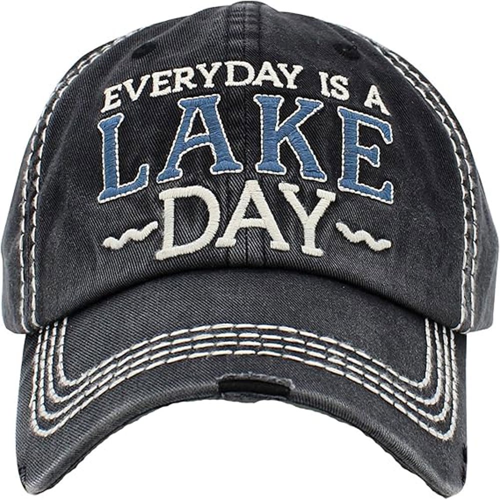 EVERYDAY IS A LAKE DAY HATS