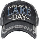  EVERYDAY IS A LAKE DAY HATS