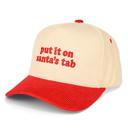  CHRISTMAS C.C. Brand put it on Santa's tab embroidered Hat Red