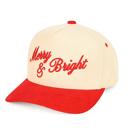  CHRISTMAS C.C Merry & Bright Corduroy Hat Red