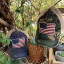  AMERICAN FLAG TRUCKER HAT