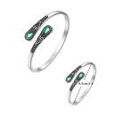 BRACELET 1 Easy On Turquoise Costume Cuffs - 5 Styles