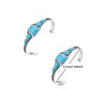 BRACELET 2 Easy On Turquoise Costume Cuffs - 5 Styles