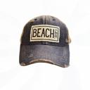  BEACH GIRL TRUCKER HAT