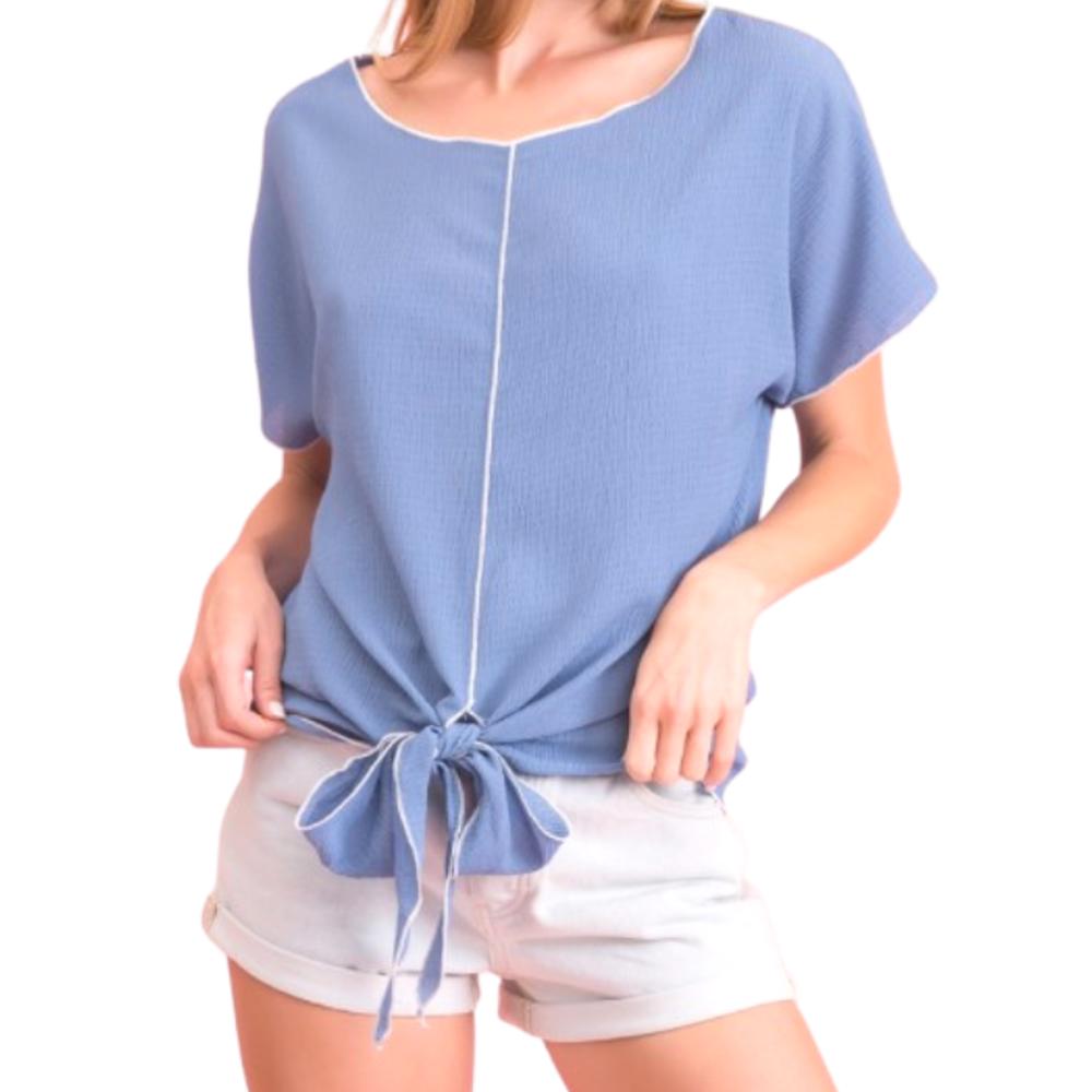 SO CUTE BOW TIE TOPS - FREE SHIPPING