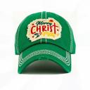 GREEN Merry CHRISTmas Hats - Red or Green