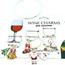  CHRISTMAS WINE CHARMS