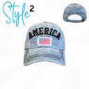 Style 2 America Est 1776 Flag Hats