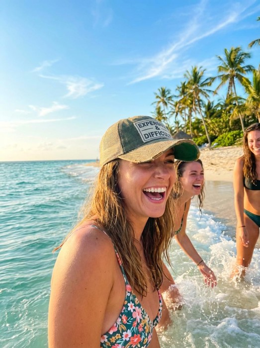 EXPENSIVE & DIFFICULT TRUCKER HAT