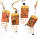 Style 1 SO CUTE Cork Retractible ID HOLDERS - STOCKING STUFFERS