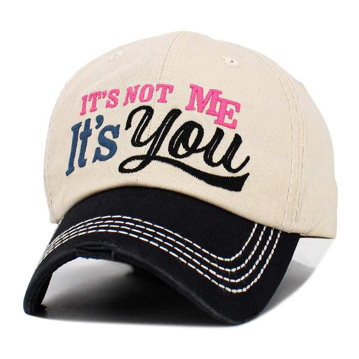 IT'S NOT ME It's YOU Adjustable Hat
