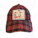  Happy HOLLA Days Plaid Trucker Hat