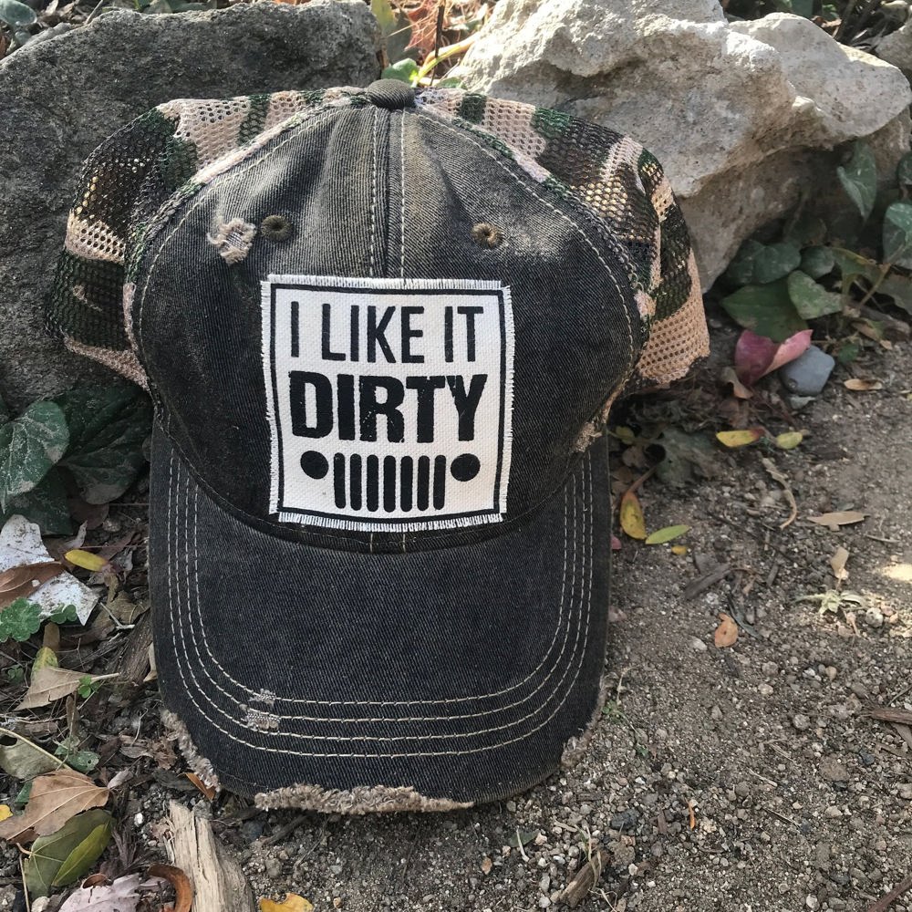 I LIKE IT DIRTY TRUCKER HAT