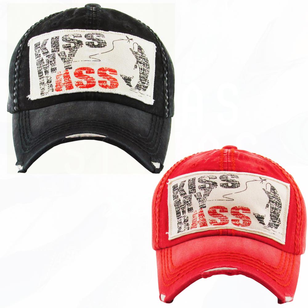 KISS MY BASS Hats