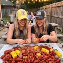  LET'S GET CRAY CRAY Crawfish & Mardis Gras Season Trucker Hats - Many Colors