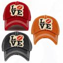  FOOTBALL LOVE PATCH HATS