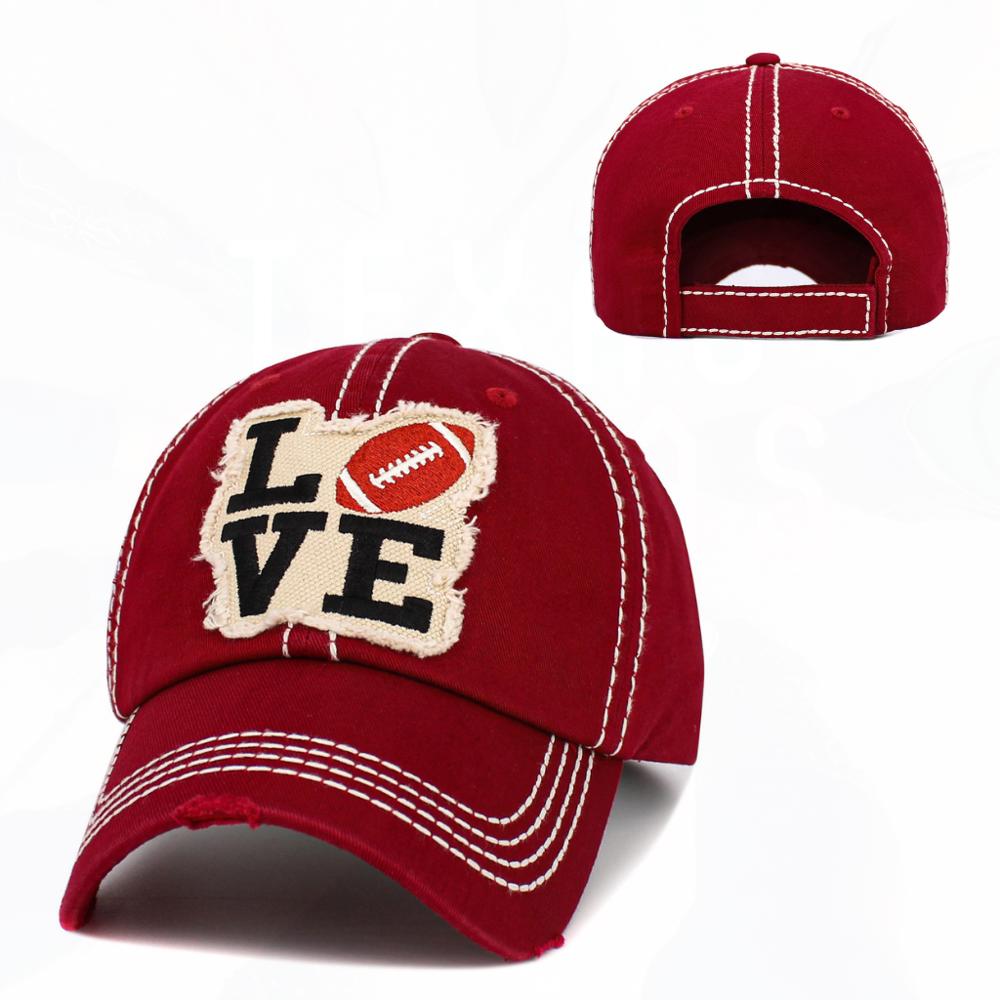 FOOTBALL LOVE PATCH HATS