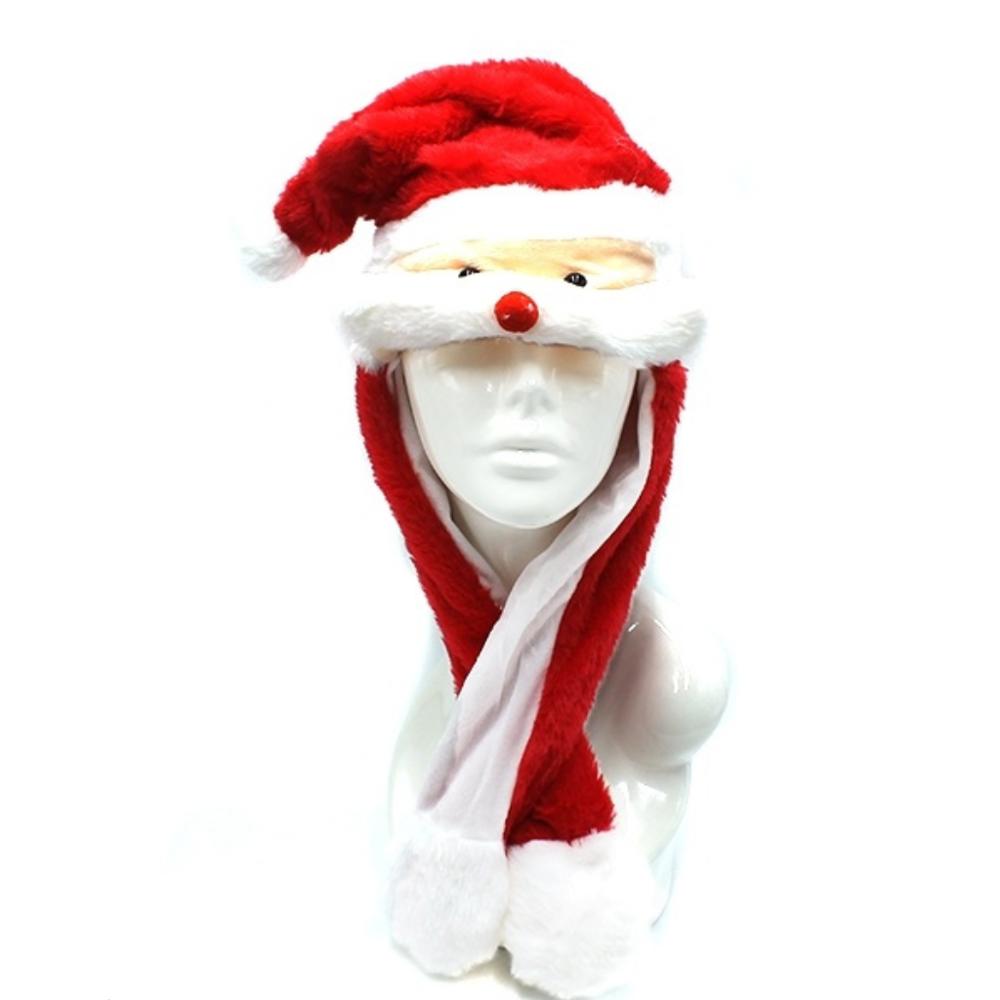 So Cute Santa Beanie Hat - Lights up