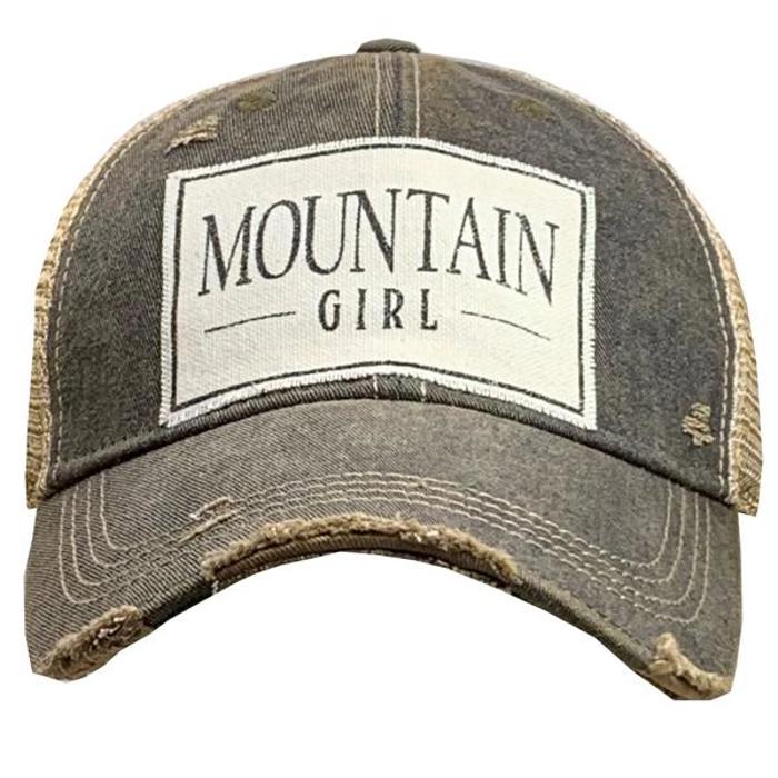 MOUNTAIN GIRL TRUCKER HAT