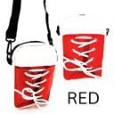  SO CUTE Sneaker Messenger Bag - Detachable Adjustable Strap - 4 Colors