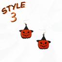 Style 3 Halloween Earrings Boo Cat Collection