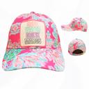  SAVE WATER DRINK MARGS FLORAL HAT