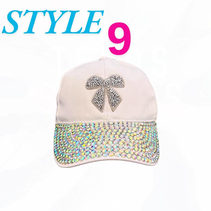 TEXAS SISTAS BLING BOW HATS