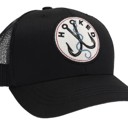 BLACK HOOKED CC FISHING TRUCKER HATS