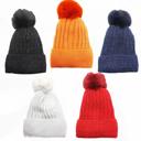  Sparkle Knit Pom Beanies - Many Colors