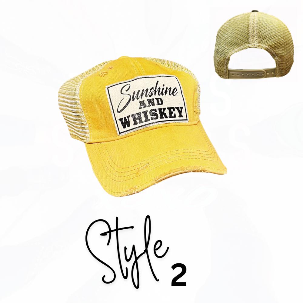 Sassy Trucker Hats - Sunshine Collection