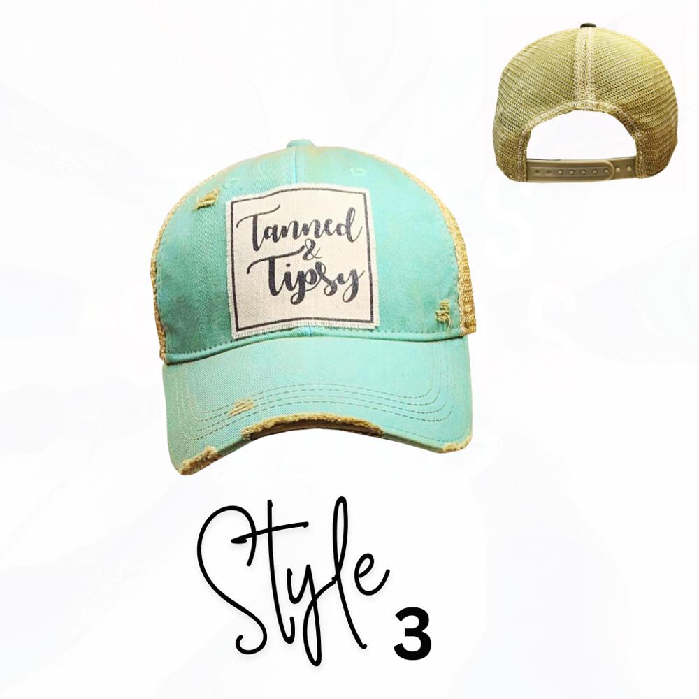 Sassy Trucker Hats - Sunshine Collection