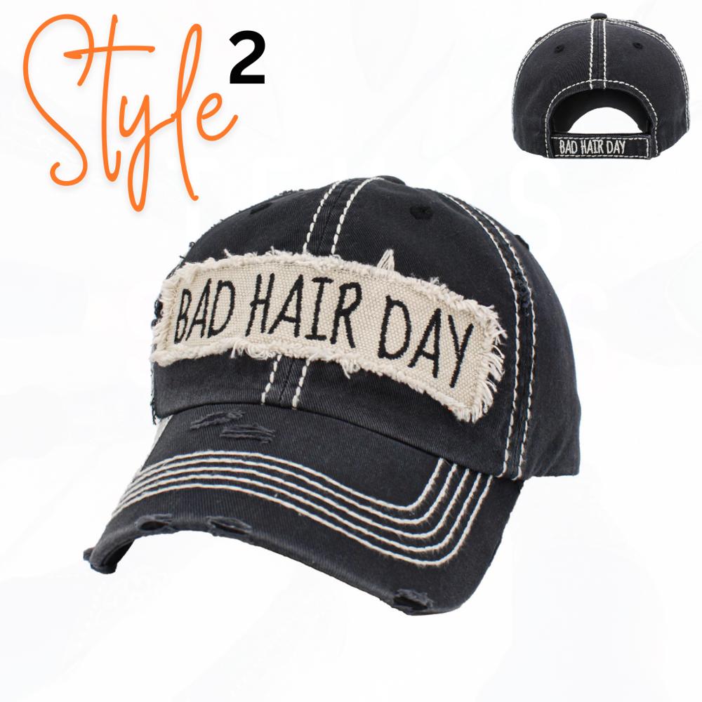 Bad Hair Day Patch Hats