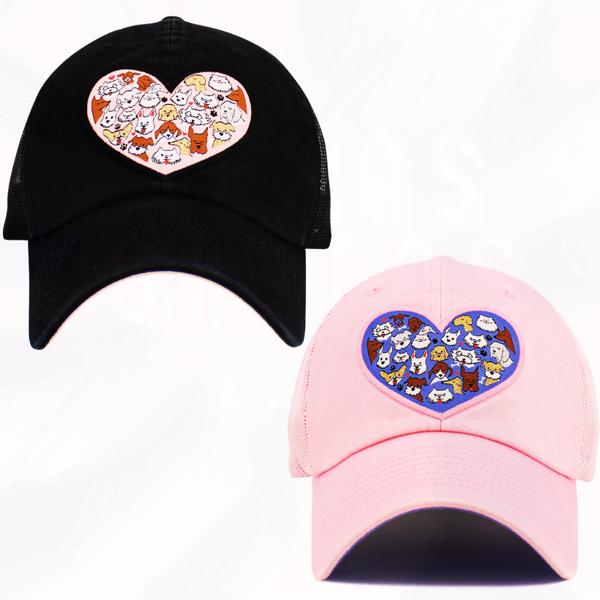 Dog Love Heart Hats