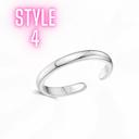  Sterling Silver Toe Rings - Many Styles