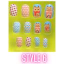  So Cute KIDS Press On Nails - Stocking Stuffers - FREE SHIPPING