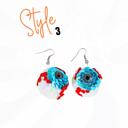 Style 3 Halloween Sequin Eyball Earrings  - 3 Styles