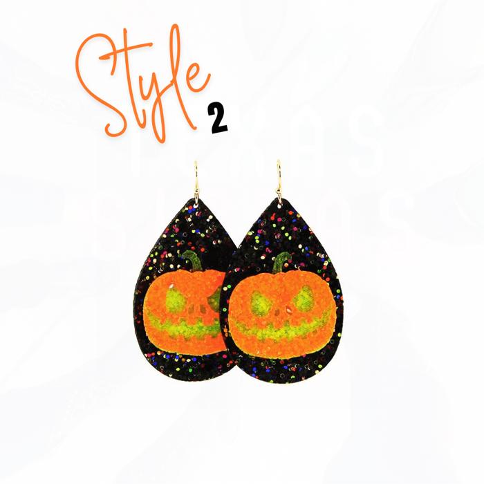 Halloween Earrings Boo Cat Collection