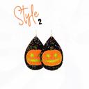 Style 2 Halloween Earrings Boo Cat Collection
