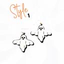 Style 1 Halloween Earrings Boo Cat Collection