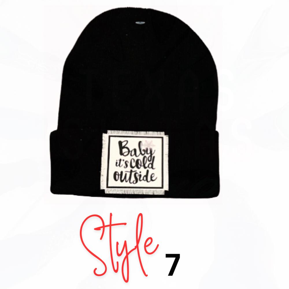 Holiday Patch Beanies - Collection 1