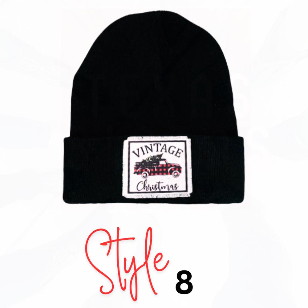 Holiday Patch Beanies - Collection 1