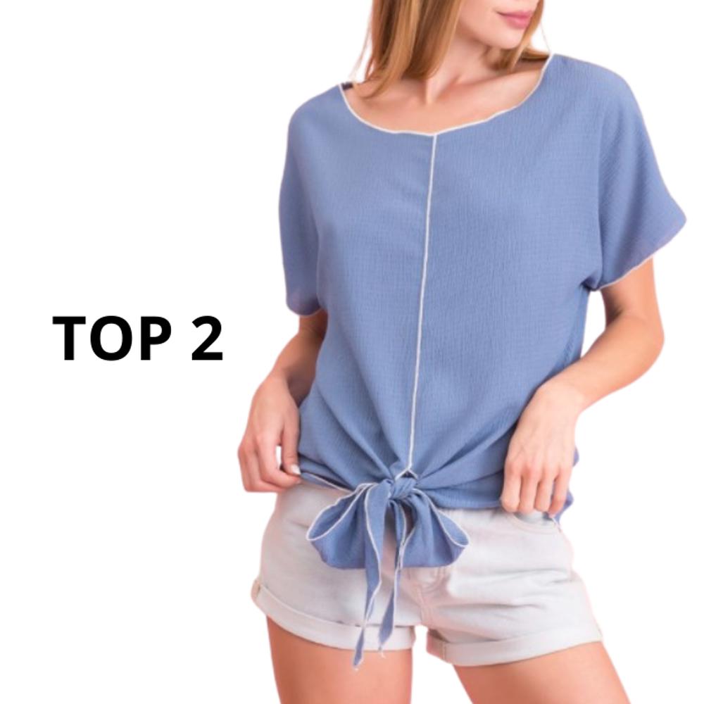 SO CUTE BOW TIE TOPS - FREE SHIPPING