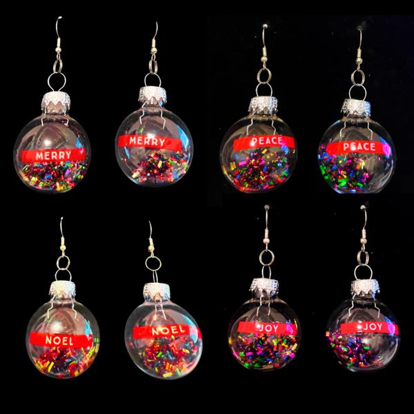 CONFETTI ORNAMENT EARRINGS