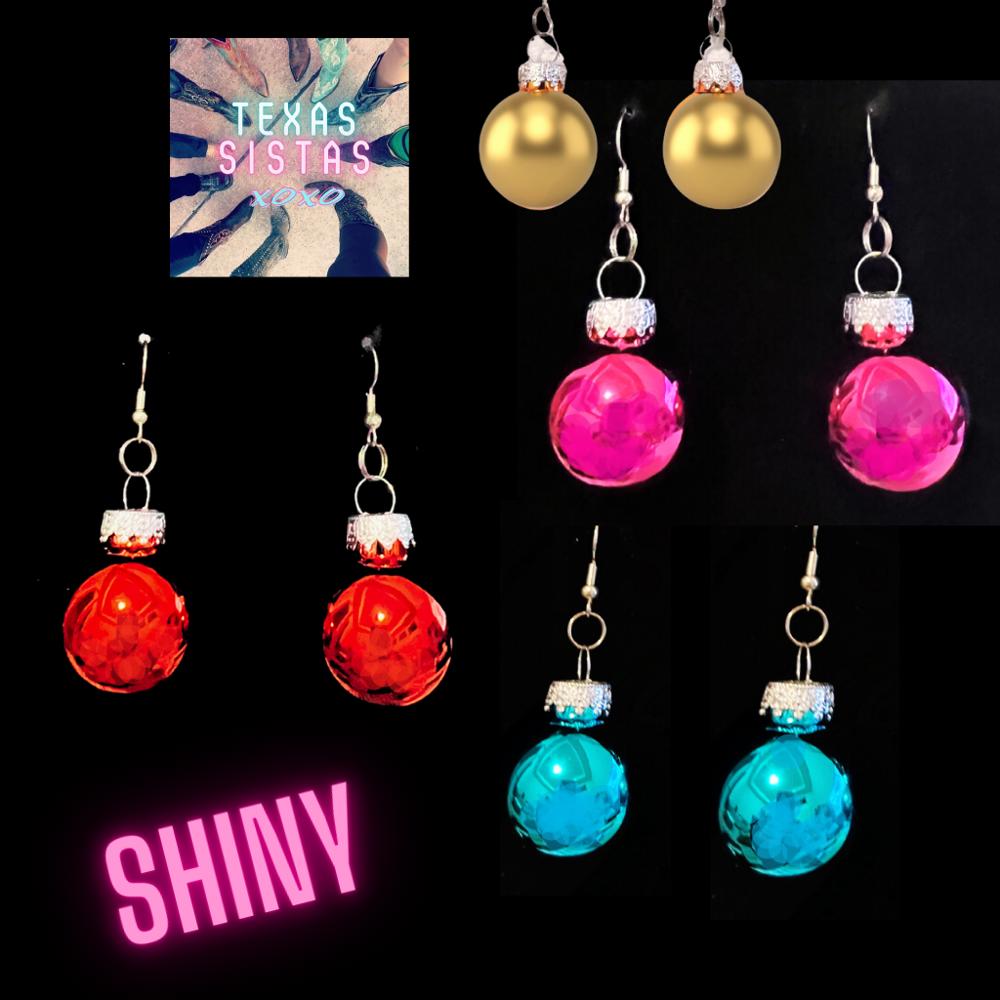 SO CUTE SHINY ORNAMENT EARRINGS