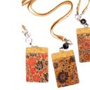  SO CUTE Cork Retractible ID HOLDERS - STOCKING STUFFERS