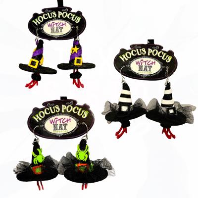 Hocus Pocus Witch Hat Halloween Earrings - 3 Styles