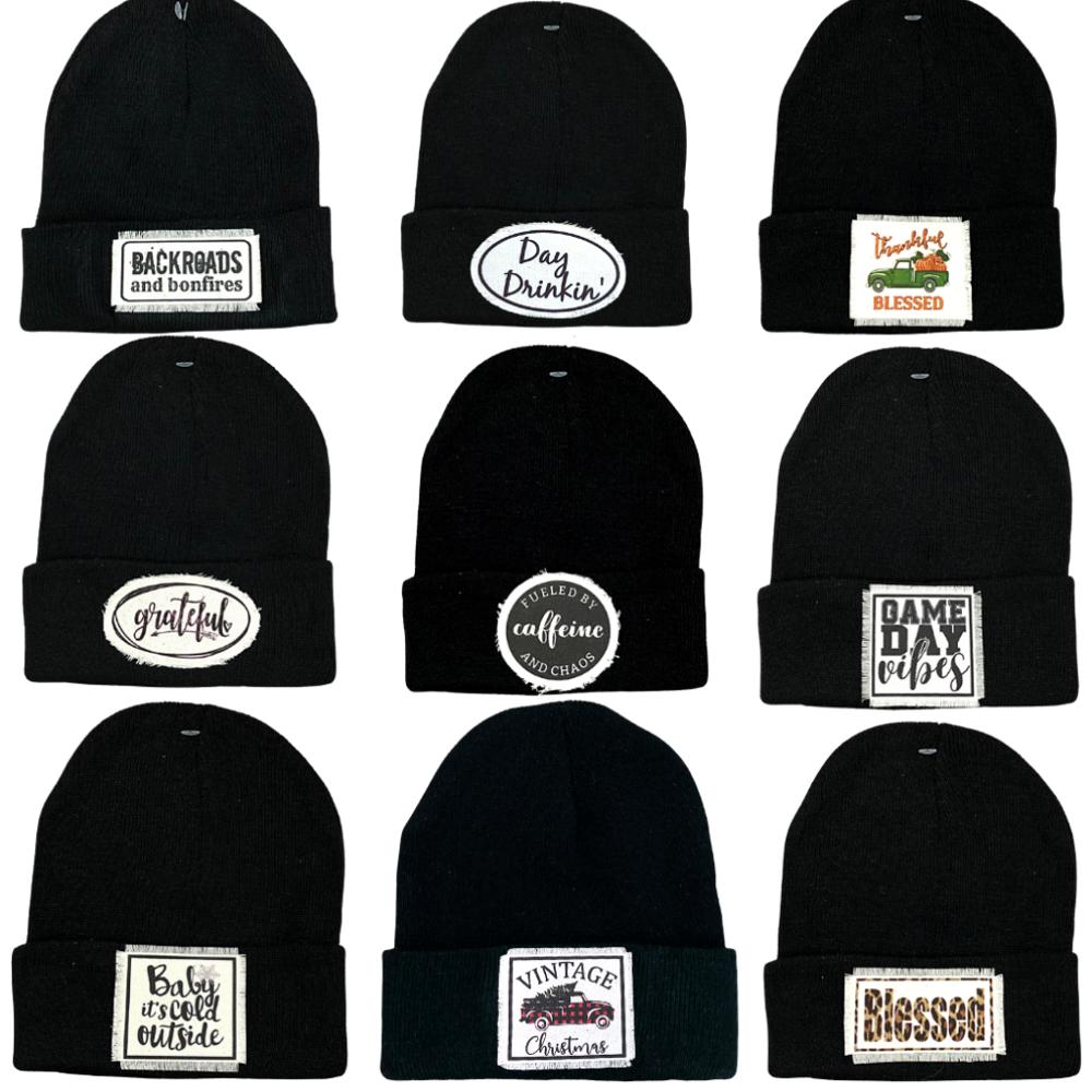 Holiday Patch Beanies - Collection 1