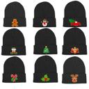  Holiday Patch Beanies