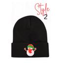 Style 2 Holiday Patch Beanies